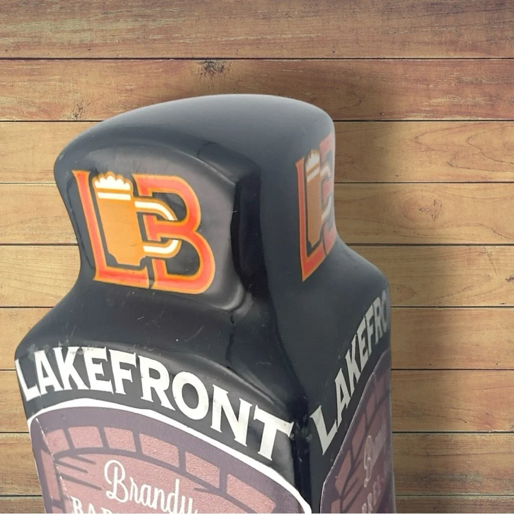 Lakefront Brewery Brandy Barrel Aged Pumpkin Ale Beer Tap Handle Breweriana
